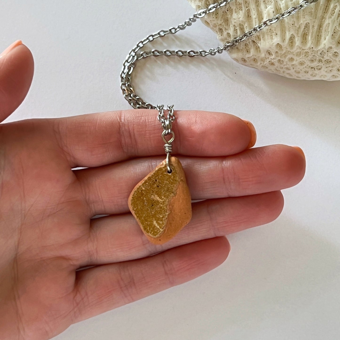 Mermaid Sea Pottery Necklace (Portugal)