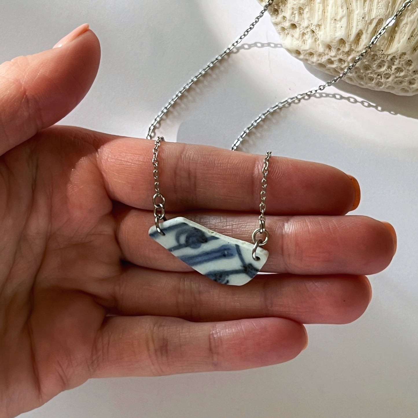 Mermaid Sea Pottery Necklace (Portugal)