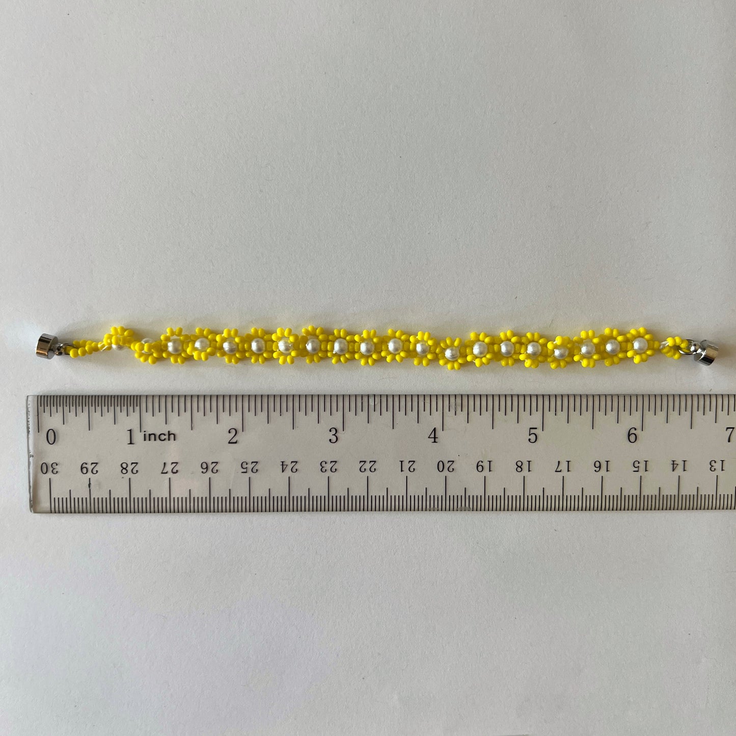Yellow Daisy Bracelet