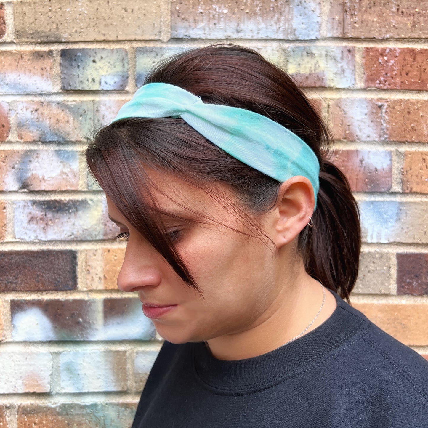 Hand-Dyed Headband (Jade)