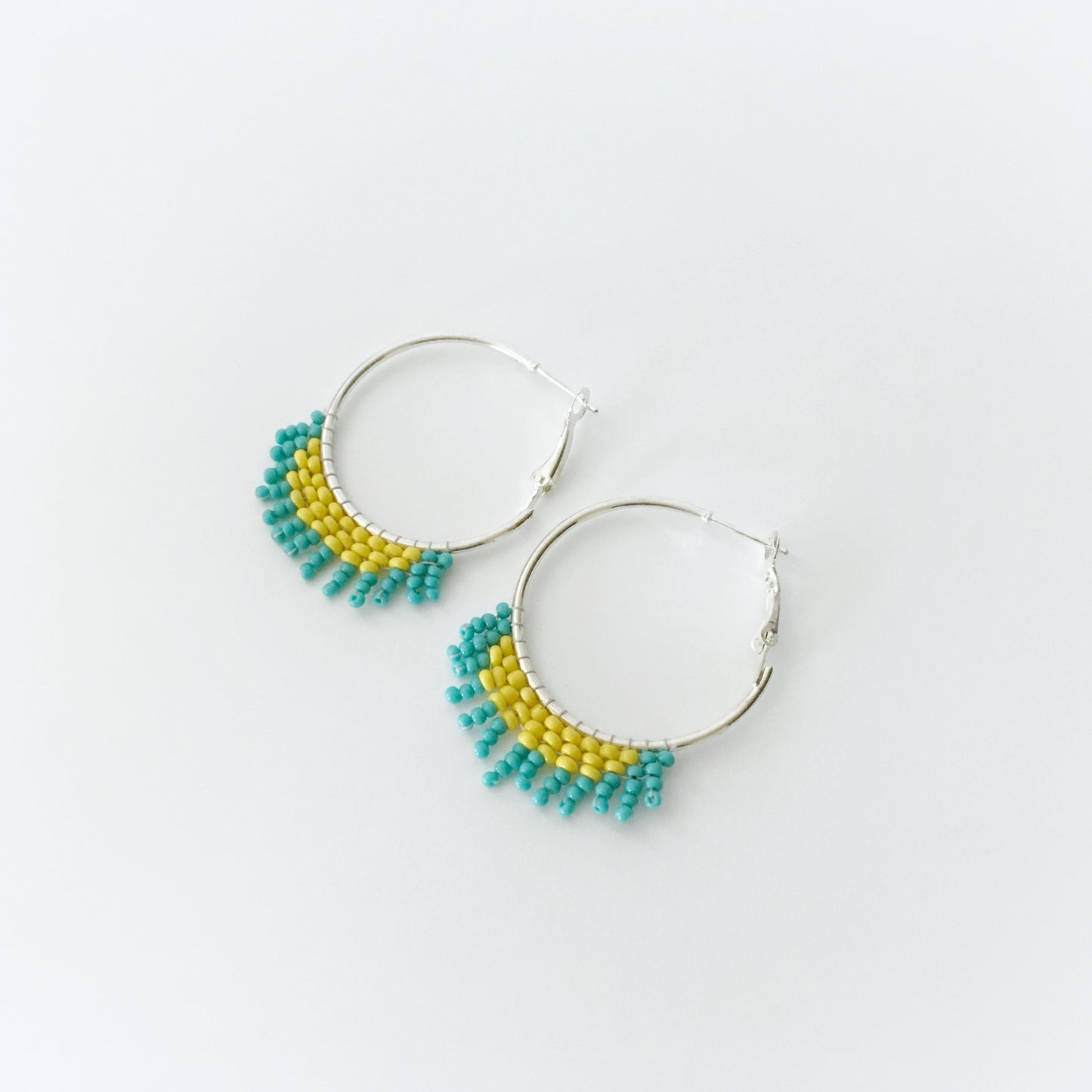 Oasis Bahama Blue and Gold Earrings